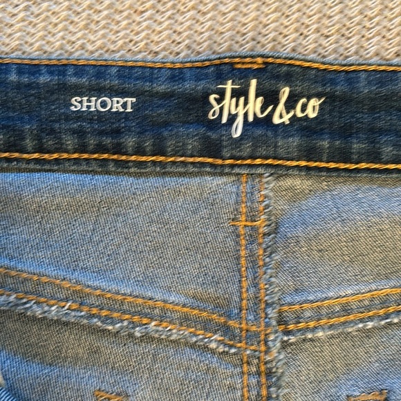 Style & Co denim short size 8 - Picture 4 of 7